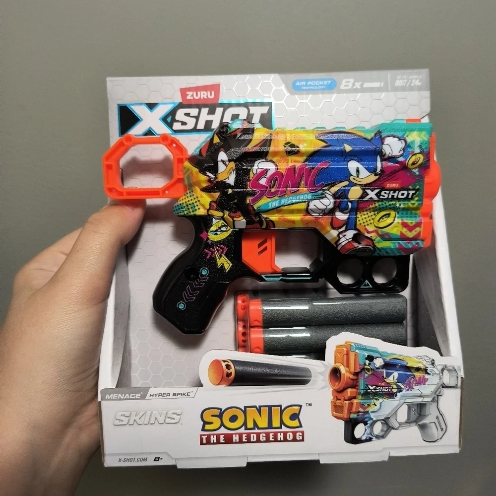 Nerf X-Shot Sonic Blaster - Black and Orange